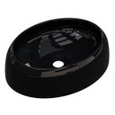 Ver imagem 1 de Cuba Pia de Apoio para Banheiro Oval Capri OV39W C08 Preto - Mpozenato
