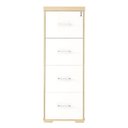 Ver imagem 4 de Arquivo com 4 Gavetas Coventry Carvalho Branco