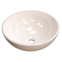 Ver imagem 1 de Cuba Pia de Apoio para Banheiro Redonda Bowl 35 C08 Bege - Mpozenato