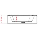 Ver imagem 4 de Cuba Pia De Apoio Para Banheiro Retangular Aria RT50 Bege C08 - Mpozenato