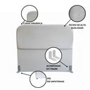 Ver imagem 3 de Cabeceira de Cama Box Queen 160cm Orgânica Off White - Bouclê