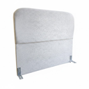 Ver imagem 1 de Cabeceira de Cama Box Queen 160cm Orgânica Off White - Bouclê
