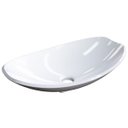 Ver imagem 1 de Cuba Pia de Apoio para Banheiro Canoa Luxo 45 C08 Branco - Mpozenato