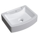 Ver imagem 1 de Cuba Pia de Apoio para Banheiro Retangular Aria RT41 C08 Branco - Mpozenato