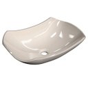 Ver imagem 1 de Cuba Pia de Apoio para Banheiro Abaulada Luxo 42 C08 Bege - Mpozenato