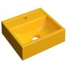 Cuba Pia De Apoio Para Banheiro Quadrada Kuad 32 C08 Amarelo - Mpozenato - 1