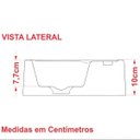 Ver imagem 4 de Cuba Pia De Apoio Para Banheiro Quadrada Kuad 32 C08 Cinza - Mpozenato