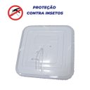 Ver imagem 6 de Plafon Cristal Led 25w Quadrado Sobrepor Luminária Borda Infinita - Branco Quente (3000K)