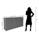 Ver imagem 2 de Buffet de Sala Jantar Lia c/ 4 Portas Cinamomo - Cimol