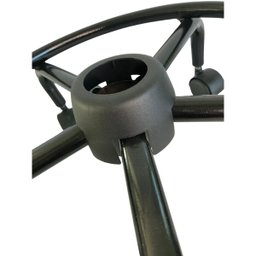 Base Estrela De Aço C/ Aro Para Cadeira Caixa - 4