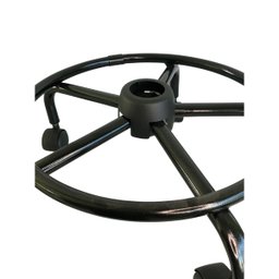 Base Estrela De Aço C/ Aro Para Cadeira Caixa - 5