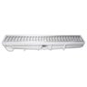 Ralo Linear 6x50 Alumínio com Tela Coletor Branco Sequencial Saídas de 40mm Borda Piscina - 3