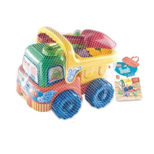 Caminhão Brinquedo Caçamba E Pá Areia Carrinho Infantil 50Cm