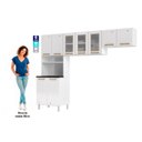 Ver imagem 3 de Cozinha Compacta com Torre Quente 245cm 3 Peças Diamante New Telasul