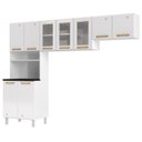 Ver imagem 4 de Cozinha Compacta com Torre Quente 245cm 3 Peças Diamante New Telasul