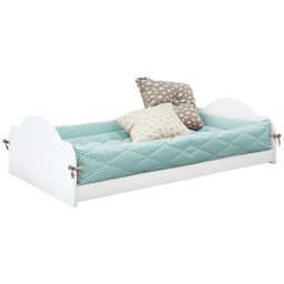 Berço Mini Cama Certificado Pelo Inmetro Yupi 70 M08 Branco Acetinado - 4