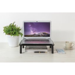 Suporte de Mesa Preto para Monitor/notebook - Elg - 9