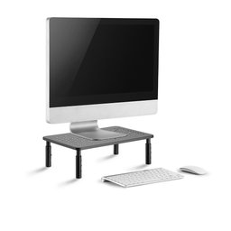 Suporte de Mesa Preto para Monitor/notebook - Elg - 4