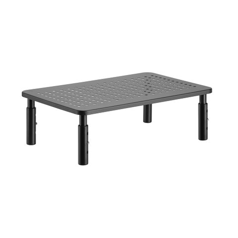 Suporte Organizador de Mesa para Monitor até 32", Elg, Dsk01, 3 Alturas, Ventilado, Suporta até 20kg