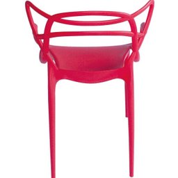 Cadeira Amsterdam F01 Vermelha - Mpozenato - 3