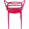 Cadeira Amsterdam F01 Vermelha - Mpozenato - 3