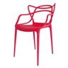 Cadeira Amsterdam F01 Vermelha - Mpozenato - 1