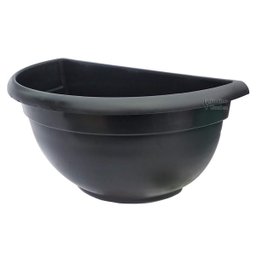 VASO PLÁSTICO PAREDE DECORATIVO PRETO MINI MUDAS 70 UND - 1