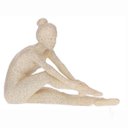 Ver imagem 1 de Escultura Bailarina Poliresina 18,5x27cm 20189 Mart