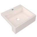 Ver imagem 1 de Cuba Pia Semi Encaixe para Banheiro Quadrada Kuad 395 C08 Bege - Mpozenato