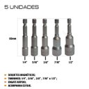 Ver imagem 3 de Conjunto de Soquetes Magnéticos 65mm Arsenal