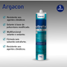 Adesivo Selante Pu 40 Branco 400g Argacon Kit 5 Unidades - 4