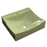 Cuba Pia De Apoio Para Banheiro Quadrada Lunna Q44 Verde Acqua C08 - Mpozenato - 1