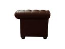 Ver imagem 3 de Poltrona Chesterfield de Couro Marrom Pigmentado - Mempra Design