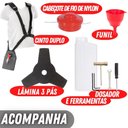 Ver imagem 2 de Roçadeira Kawashima Kw43l À Gasolina 42,7cc Haste 28mm