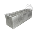 Ver imagem 6 de Vaso Floreira Jardineira Flat Polietileno 67x22x22cm Japi - Cimento Queimado