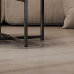 Mesa de Centro Redonda para Sala - Mod.3045 Cor:cinza - 6