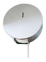 Ver imagem 2 de Porta Papel Higiênico 300/400m Inox C/ Suporte P/ Cadeado