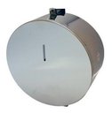 Ver imagem 3 de Porta Papel Higiênico 300/400m Inox C/ Suporte P/ Cadeado