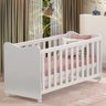 Berço Mini Cama com Rodízios Cristal Branco - Pn Baby - 2