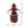 Maquina Chocolate Fondue Elétrica Fondi Cascata 110V Mini - 3