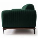 Ver imagem 6 de Sofá 2,30m 3 Lugares Pés Preto Molino C-117 Linho Verde Musgo - Domi