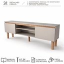 Ver imagem 4 de Rack para TV até 65 Polegadas 155cm Cava Sala Byhouse