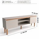 Ver imagem 5 de Rack para TV até 65 Polegadas 155cm Cava Sala Byhouse