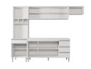 Ver imagem 4 de Cozinha Completa Modulada Andreia 5 Peças 280cm - Ajl Móveis Cozinha Completa Andreia Preto