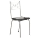 Ver imagem 2 de Kit 6 Cadeiras 119 Europa Branco/platina - Artefamol