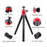 Tripé Pernas Flexíveis Polvo C/ Cabeça Ball Head + Garra Celular Gira 360º Câmeras Ação e Fotográfic - 8