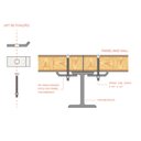 Ver imagem 4 de Presilha para Painel Wall (30pç)