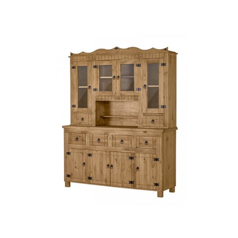 Armário de Cozinha 04 Portas Madeira Maciça