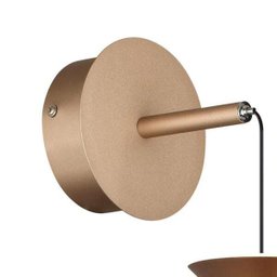 Arandela Cordel Pale Gold Bella para Salas e Quartos 6w 2700K - CD009 - 2