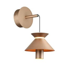 Arandela Cordel Pale Gold Bella para Salas e Quartos 6w 2700K - CD009 - 1